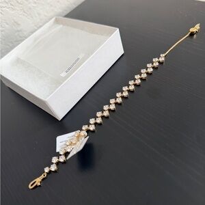 Nadri Halle CZ Line Bracelet